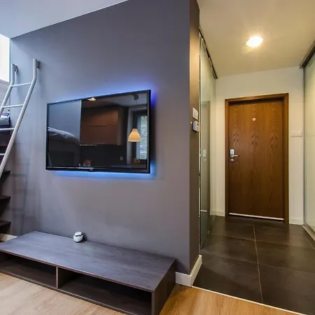 Lupoapartments Kosynierow Klimatyzacja Dostep Na Kod Łódź